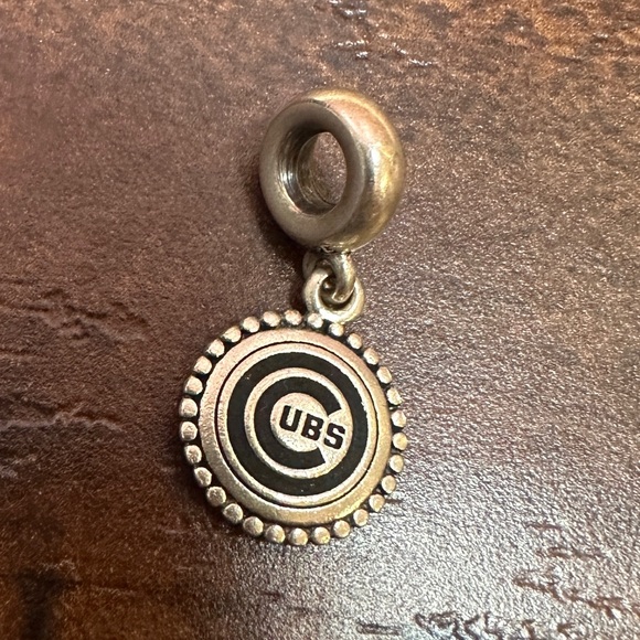 Pandora Jewelry - Pandora Chicago Cubs Baseball Universal Exclusive Dangle Charm Licensed